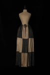Mutedance 24 Spring/Summer Spliced Skirt MD-MD24SS92-PIN Colorblock PM126